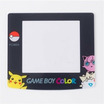 Game Boy Color Scherm Lens Pok&eacute;mon Pikachu, Jigglypuff en Togepi - Plastic