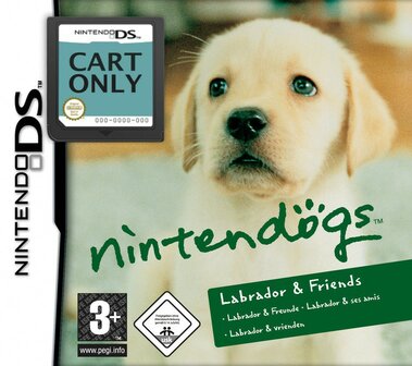 Nintendogs - Labrador &amp; Friends - Cart Only