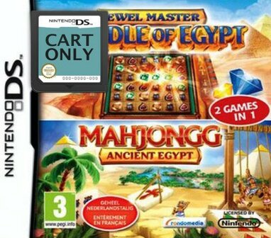 Jewel Master - Cradle of Egypt + Mahjongg - Ancient Egypt - Cart Only