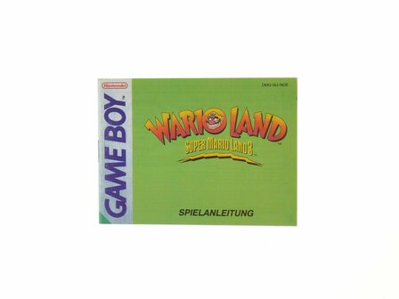 Super Mario Land 3 - Wario Land (German)