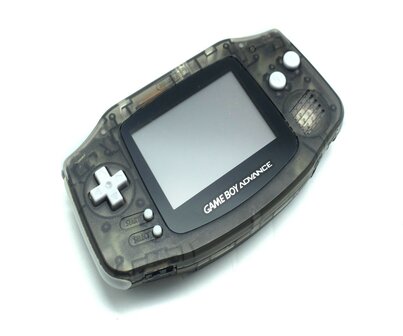 Gameboy Advance Transparent Black
