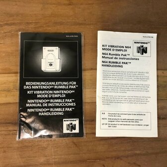Nintendo 64 Rumble Pak [Complete]