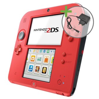 Nintendo 2DS Red/Black (Crimson Red 2)