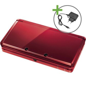 Nintendo 3DS Metallic Red