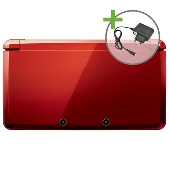 Nintendo 3DS - Metallic Red [Complete]