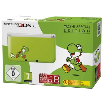 Nintendo 3DS XL - Yoshi Special Edition [Complete]