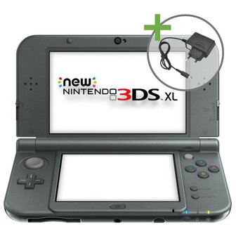 NEW Nintendo 3DS XL - Metallic Black [Complete]