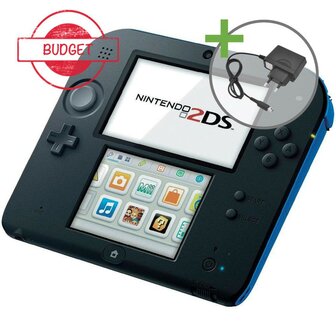 Nintendo 2DS Black/Blue (Electric Blue)&nbsp;- Budget