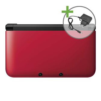 Nintendo 3DS XL - Red/Black [Complete]
