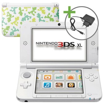 Nintendo 3DS XL&nbsp; Luigi Edition [Complete]