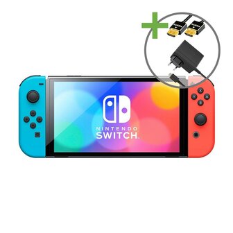 Nintendo Switch OLED - Red/Blue