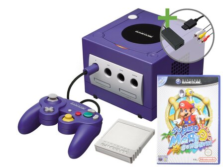 Nintendo Gamecube Starter Pack - Super Mario Sunshine Edition