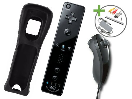 Nintendo Wii Start Pack - Mario Kart Motion Plus Edition (Black)