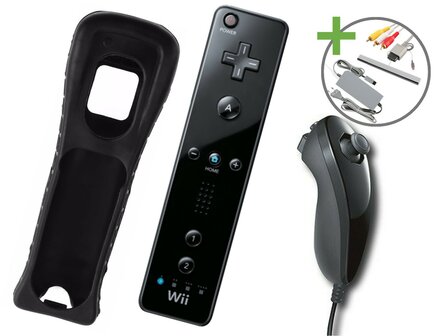 Nintendo Wii Starter Pack - Standard Edition (Black)