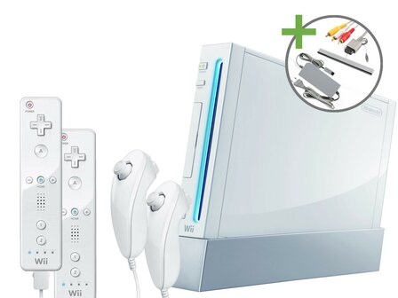 Nintendo Wii Starter Pack - Two Player Edition (White)