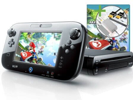 Nintendo Wii-U Starter Pack - Mario Kart 8 Edition (Black)