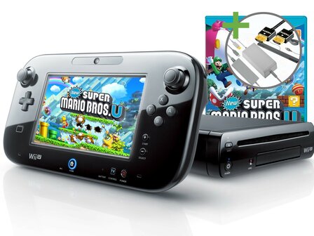 Nintendo Wii U Starter Pack - New Super Mario Bros. U + New Super Luigi U Edition&nbsp;[Complete]