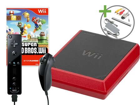 Nintendo Wii Mini Starter Pack - New Super Mario Bros. Wii Edition