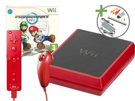 Nintendo Wii Mini Starter Pack - Mario Kart Wii Edition