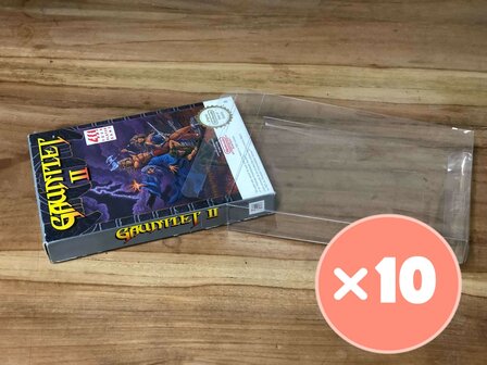 10x Nintendo NES Box Protector