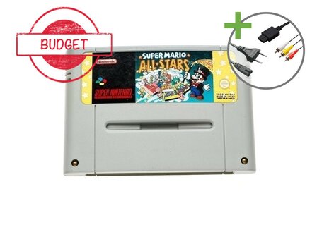 Super Nintendo Starter Pack - Super Mario All Stars Edition - Budget