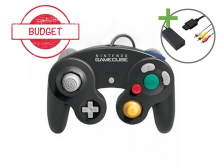 Nintendo Gamecube Starter Pack - Black Edition - Budget