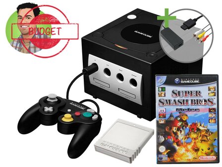 Nintendo Gamecube Starter Pack - Justy&#039;s Smash Pack - Budget