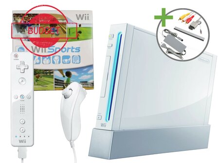 Nintendo Wii Starter Pack - Wii Sports Edition - Budget