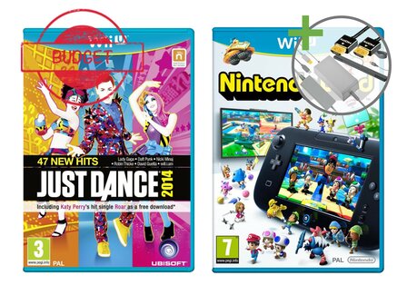 Nintendo Wii U Starter Pack - Just Dance 2014 Edition - Budget