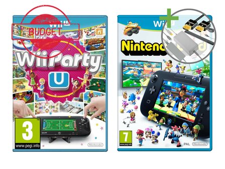 Nintendo Wii U Starter Pack - Wii Party U Edition - Budget