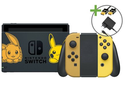 Nintendo Switch Starter Pack - Pikachu &amp; Eevee Edition