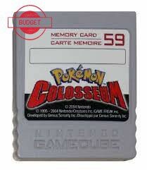 Pokemon Colosseum Nintendo Gamecube Memory Card - Budget