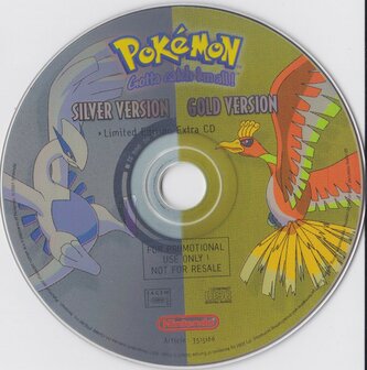 Pok&eacute;mon Gold And Silver Versions Limited Edition Extra CD (PC)
