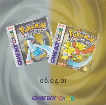 Pok&eacute;mon Gold And Silver Versions Limited Edition Extra CD (PC)