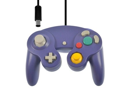 Nieuwe Gamecube Controller Purple