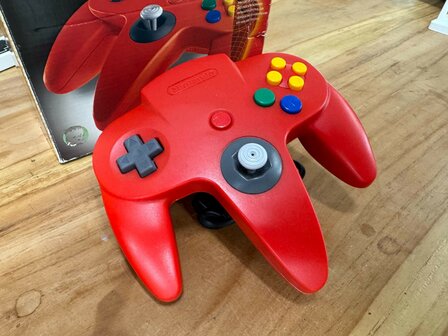 Originele Nintendo 64 Controller Red [Complete]