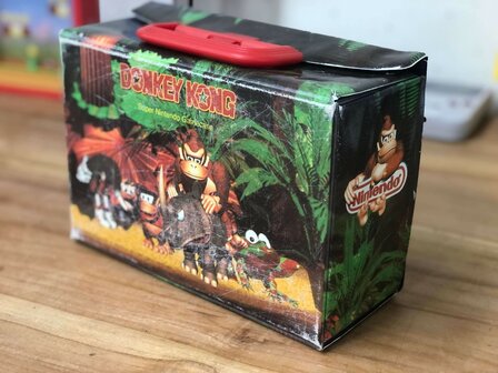 Originele Vintage Donkey Kong Country Koffer - Super Nintendo - Outlet