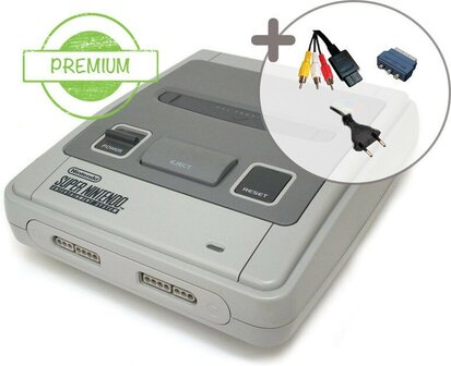 Super Nintendo SNES Console - Premium