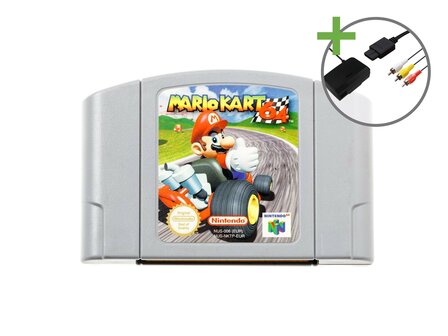 Nintendo 64 Starter Pack - Mario Kart 64 Double Controller Edition