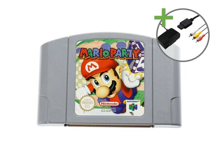 Nintendo 64 Starter Pack - 4 Player Mario Party Edition