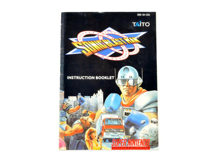 Sonic Blast Man - Manual