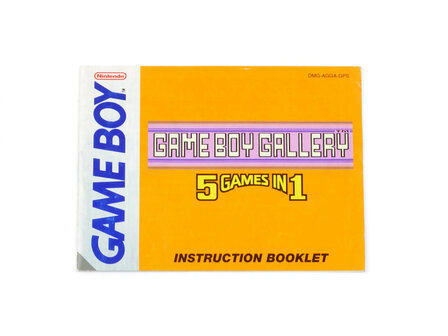 Game Boy Gallery: 5 Games in 1 - Manual