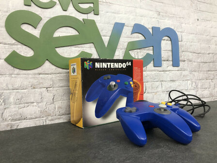 Originele Nintendo 64 Controller Blue [Complete]