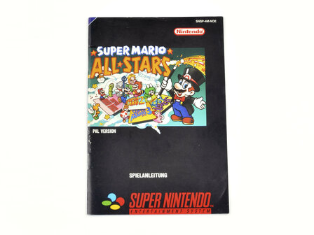 Super Mario All Stars (German) - Manual