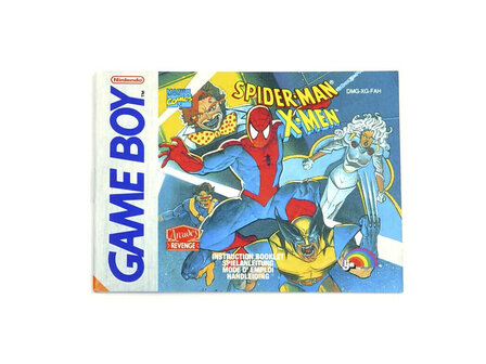Spider-Man X-Men - Manual