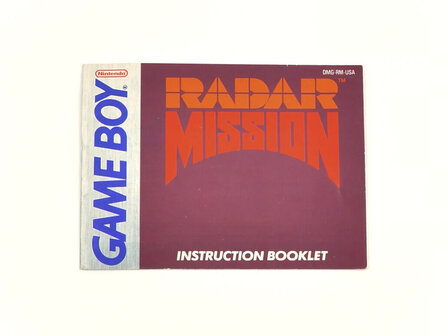 Radar Mission - Manual