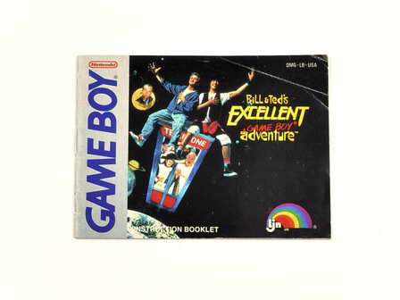 Bill &amp; Ted&#039;s Excellent Game Boy Adventure - Manual