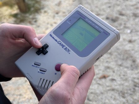 Gameboy Classic Original Grey Premium