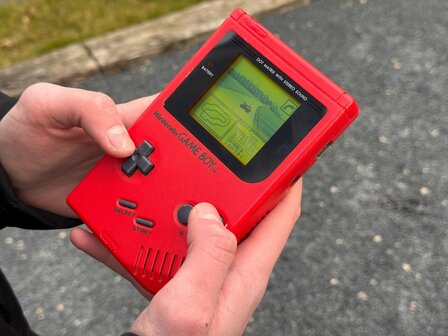 Gameboy Classic Red