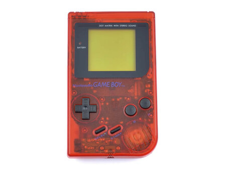Gameboy Classic Cherry Red